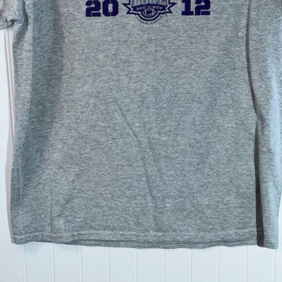 LSU 2012 Chick-fil A ACC Vs Sec Bowl Tee Men Medium Gray Short Sleeve Gildan - Picture 4 of 6